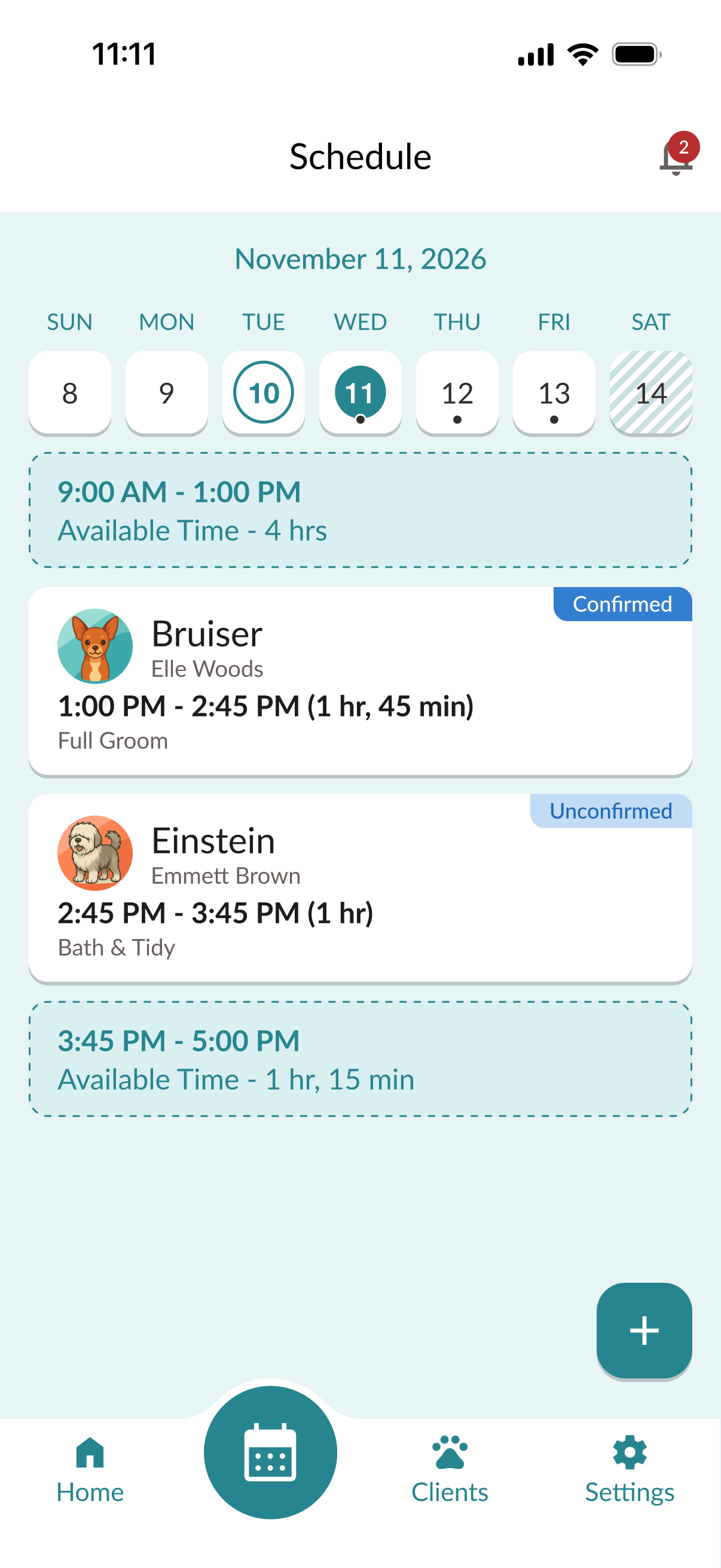 Elevyn: Schedule that fits your salon