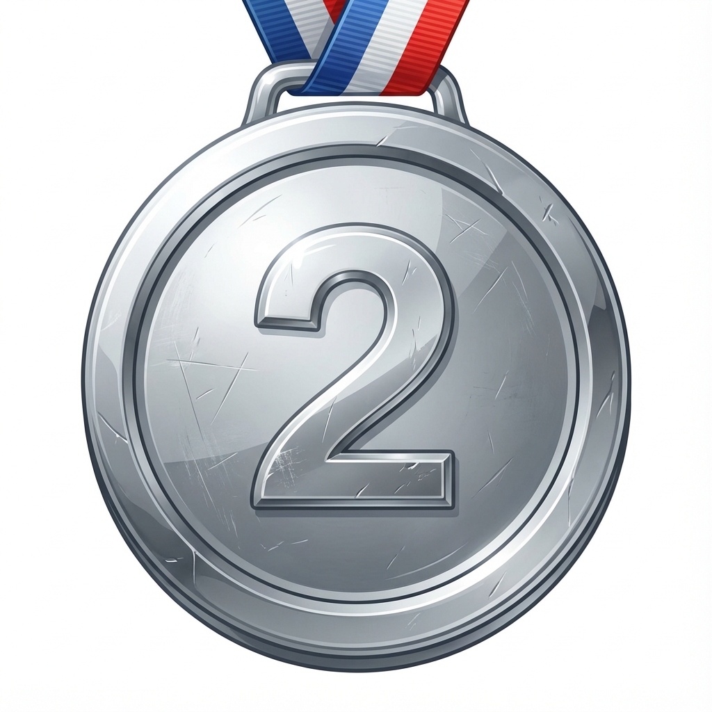 Silver Medal - 2nd Place